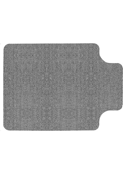 Sert Ahşap/fayans Zeminler Için Ofis Sandalyesi Matı, 35,4X55 Inç Masa Sandalyesi Matı, Çok Amaçlı Polyester Zemin Koruyucu Açık Gri (Yurt Dışından)