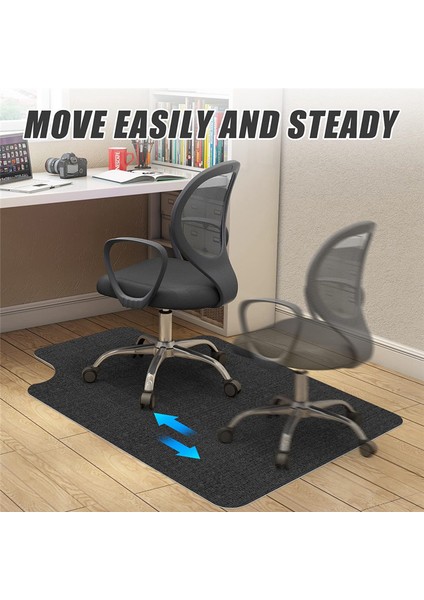 Sert Ahşap/fayans Zeminler Için Ofis Sandalyesi Matı, 35,4X55 Inç Masa Sandalyesi Matı, Çok Amaçlı Polyester Zemin Koruyucu Açık Gri (Yurt Dışından) fiyatları