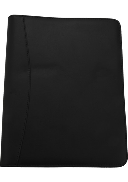 A4 Deri 3 Halkalı Portföy Dosyası Iş Dosyası Not Defteri ve Röportaj ve Iş Için Bloknot (Yurt Dışından)