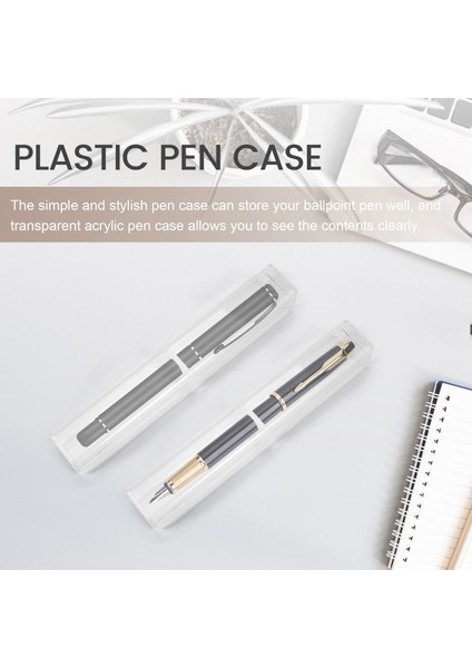 25 Adet Plastik Şeffaf Kalem Kutusu Hediye Boş Okul Ofis Koleksiyonu Seti Kalem Kutusu Saklama Kutusu Babalar Günü Anneler Günü Için (Yurt Dışından) fırsatları