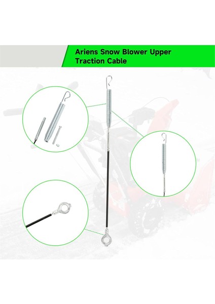 Auger Kontrol Kablosu 06900438 06900439 Ariens Compact Classi Için (Yurt Dışından) fiyatları