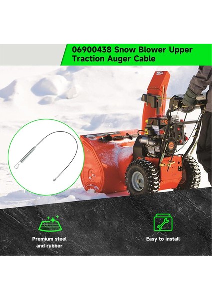 Auger Kontrol Kablosu 06900438 06900439 Ariens Compact Classi Için (Yurt Dışından) indirimleri