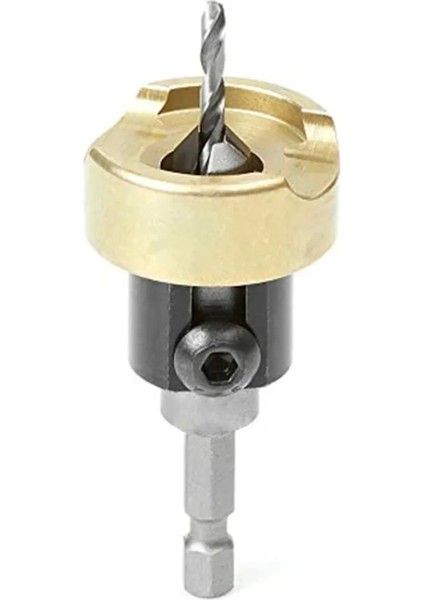 82 Derece Ahşap Işleme Havşa Matkap Uçları Karbür Uçlu, Ayarlanabilir Derinlik Durdurucu, Itmesiz Bilyalı Rulman (Yurt Dışından)