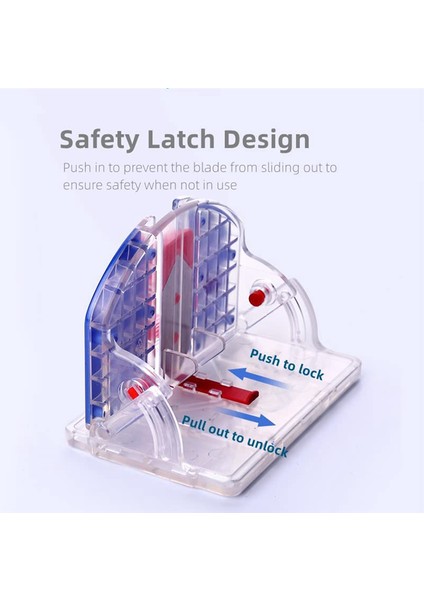 45 ve 90 Derece Eğimli Mat Kesici Sanat Resim Çerçevesi Köpük Levha Karton Için Eğimli Kesme Aleti 1 Adet (Yurt Dışından) modelleri