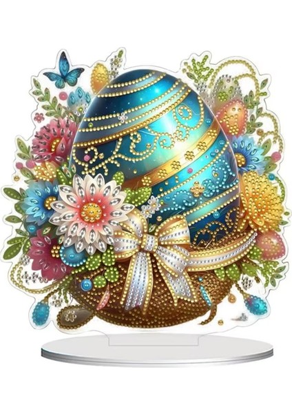 Yapay Elmas Boyama Paskalya Yumurtaları Kristal Boyama Sanatı Yapay Elmas (Yurt Dışından)