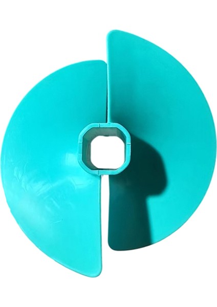 Buz Matkabı Ucu Fan Kanatlı Naylon Matkap Adaptörlü Şamandıralı Buz Matkabı Ucu Fan Kanatlı Elektrikli Aletler Matkap Uçları 6 Inç Mavi (Yurt Dışından)