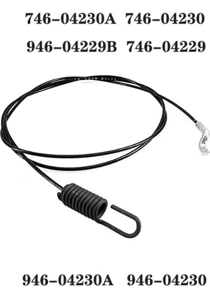 946-04230B 746-04230A Kar Küreme Burgu Debriyaj Kablosu (Yurt Dışından) fırsatları