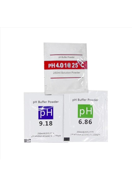 Hassas Ph Ölçer Için 18 Paket Ph Ölçer Tampon Çözelti Tozu (Yurt Dışından) fiyatları