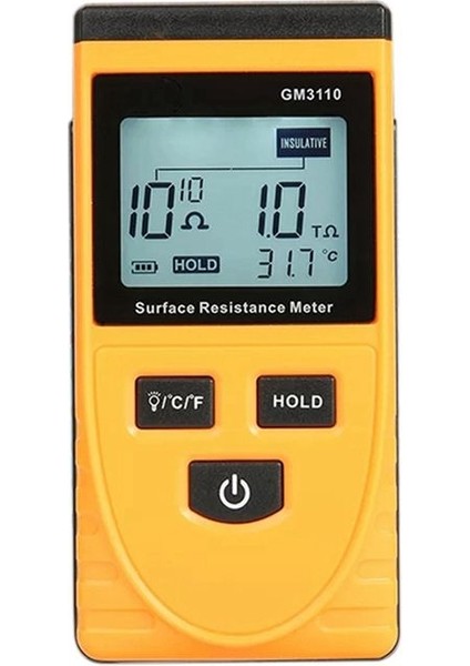 GM3110 Yüksek Hassasiyetli Yüzey Direnci Test Cihazı Antistatik Test Cihazı (Yurt Dışından) modelleri