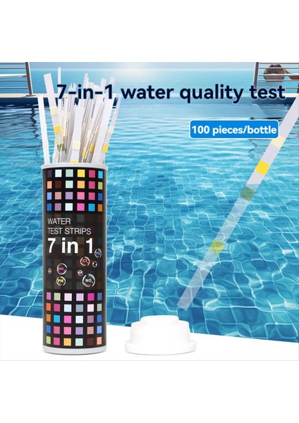 100 Adet 7'si 1 Arada Çok Amaçlı Ph Test Kağıdı (Yurt Dışından) fiyatları