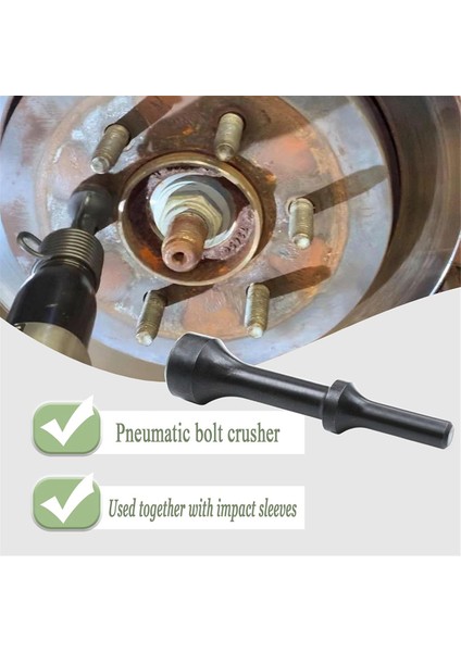 Pnömatik Çekiç 4 Inç Düzleştirici Hava Çekiç Uçları, 2 Adet (Yurt Dışından) indirimleri