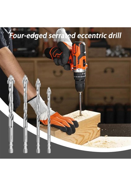 Parça Matkap Ucu, Çok Işlevli Aşınmaya Dayanıklı Duvar Matkabı Ucu (Yurt Dışından) fırsatları