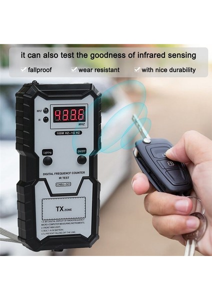 Araç Için Yüksek Doğruluklu Araç Uzaktan Kumandası Frekans Test Cihazı (Yurt Dışından) indirimleri