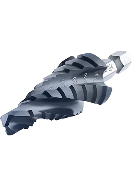 M35 Kademeli Matkap Ucu 3/16-7/8 Inç 4 Spiral Yivli Kademeli Matkap Ucu (Yurt Dışından)