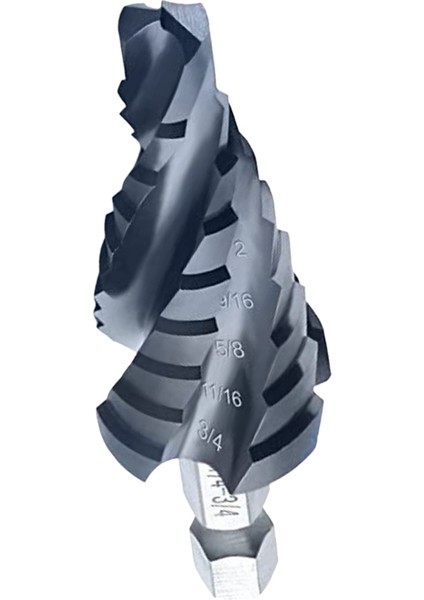 M35 Kademeli Matkap Ucu 3/16-7/8 Inç 4 Spiral Yivli Kademeli Matkap Ucu (Yurt Dışından) fırsatları