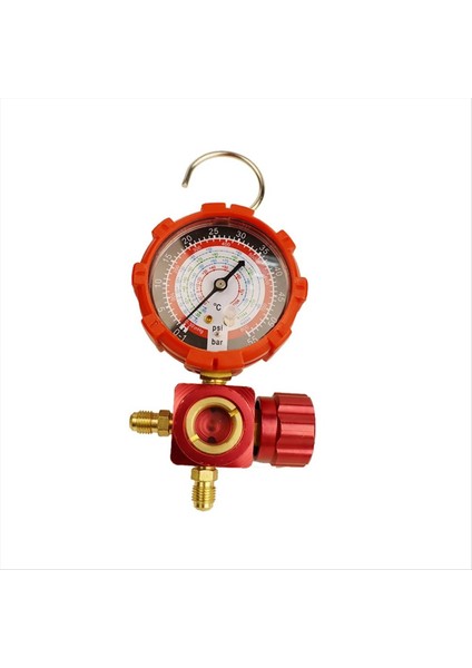 Görsel Aynalı R410A R22 Için 500 Psi Kırmızı Klima Ölçer (Yurt Dışından)