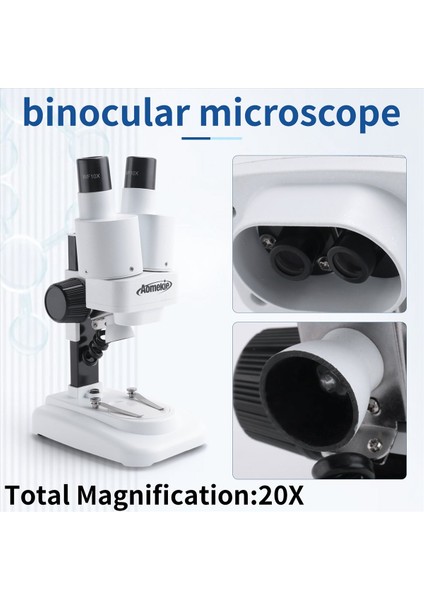 Pcb Lehimleme Aleti Telefon Tamiri Için Aomekıe 20X Stereo Mikroskop (Yurt Dışından) indirimleri