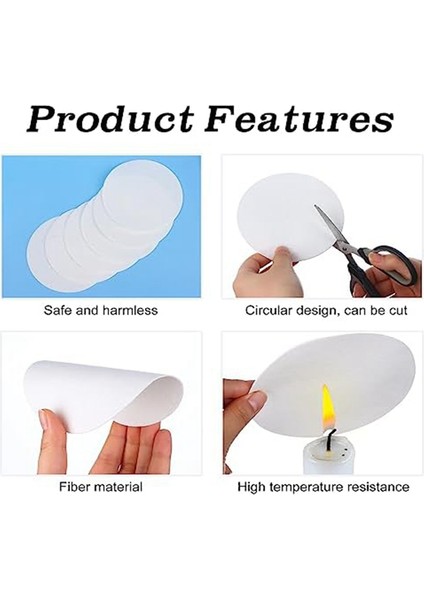 170 Adet Mikrodalga Fırın Kağıdı Yuvarlak Seramik Elyaf 4,7 Inç Yüksek Sıcaklık Seramik Fırını Dıy Cam Füzyon Fırını Için (Yurt Dışından) modelleri