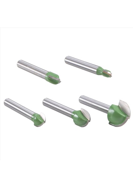 5 Adet 6mm Saplı Küresel Burunlu Freze Uçları Masif Karbür Cnc Yarıçaplı Çekirdek (Yurt Dışından) fiyatları