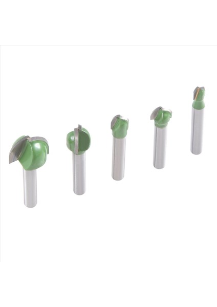 5 Adet 6mm Saplı Küresel Burunlu Freze Uçları Masif Karbür Cnc Yarıçaplı Çekirdek (Yurt Dışından) modelleri