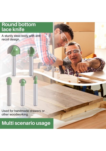 5 Adet 6mm Saplı Küresel Burunlu Freze Uçları Masif Karbür Cnc Yarıçaplı Çekirdek (Yurt Dışından) fırsatları