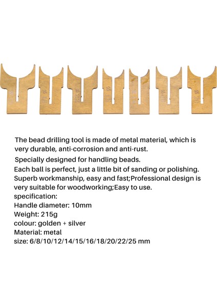 Ahşap Boncuk Matkap Ucu Bilyalı Freze Kesici Seti 24 Parça Ağaç Işleme Aleti (Yurt Dışından) modelleri