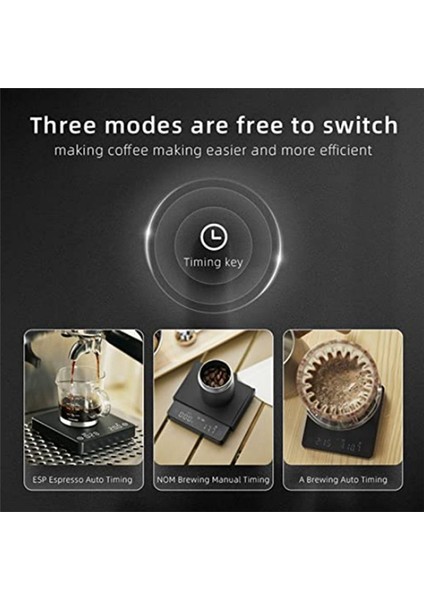 Zamanlayıcılı Kahve Tartısı, Basınca Duyarlı Uyanma (Yurt Dışından) fiyatları