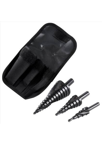 Metal Koni Üç Köşeli Şaft Delik Kesici Için 3 Parçalı Kademeli Matkap Ucu (Yurt Dışından) modelleri