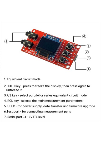 M181 Dijital Lcr Test Cihazı Kiti (Yurt Dışından) indirimleri