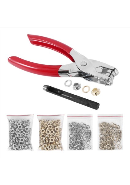 Grommet Gözlü Pense Takımı, Metal Gözlü 1/4 Inç 6mm Alet Takımı (Yurt Dışından) modelleri