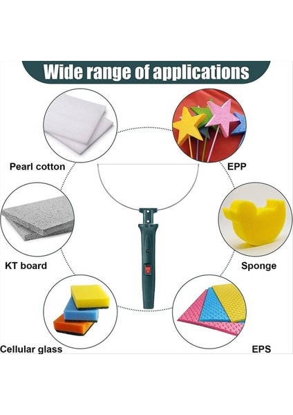 Sıcaklık Kontrollü Sıcak Tel Köpük Kesme Seti (Ingiltere) (Yurt Dışından) modelleri