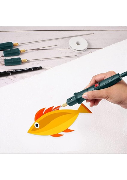 Sıcaklık Kontrollü Sıcak Tel Köpük Kesme Seti (Ingiltere) (Yurt Dışından) indirimleri