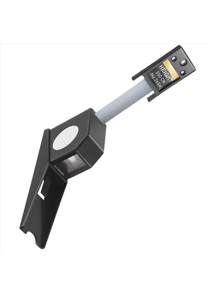 200 cm Stadiometre Siyah Duvara Monte Boy Ölçer Büyüme Cetveli (Yurt Dışından) fiyatları