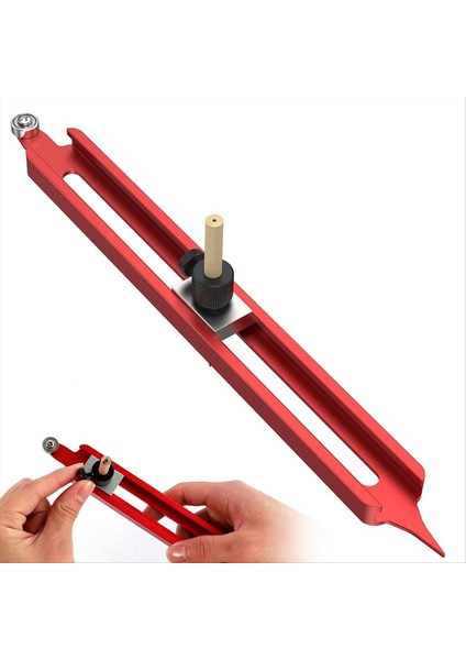 Hassas Profil Çizme Cetveli, Ahşap Işleme Kenar Köşe Ölçeri (Yurt Dışından) fiyatları