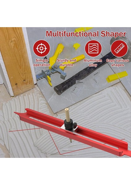 Hassas Profil Çizme Cetveli, Ahşap Işleme Kenar Köşe Ölçeri (Yurt Dışından) indirimleri