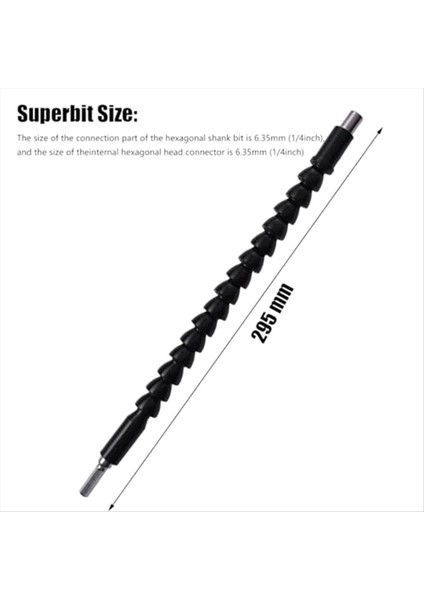 Superbit Tornavida Esnek, Esnek Matkap Ucu Uzatması (Yurt Dışından) fırsatları