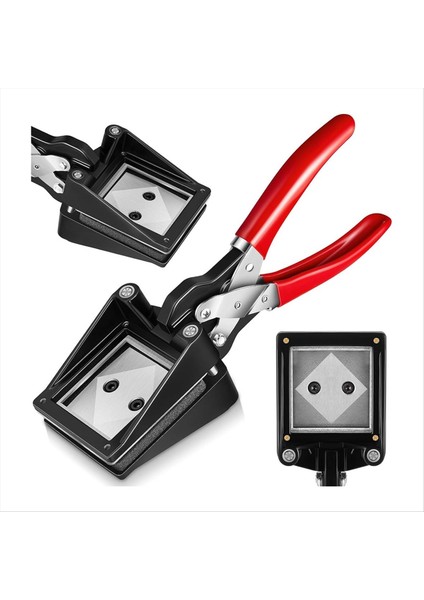 Elde Taşınabilir Pasaport Fotoğrafı Kesme Makinesi (9,06X3,54X2,56 Inç) (Yurt Dışından)