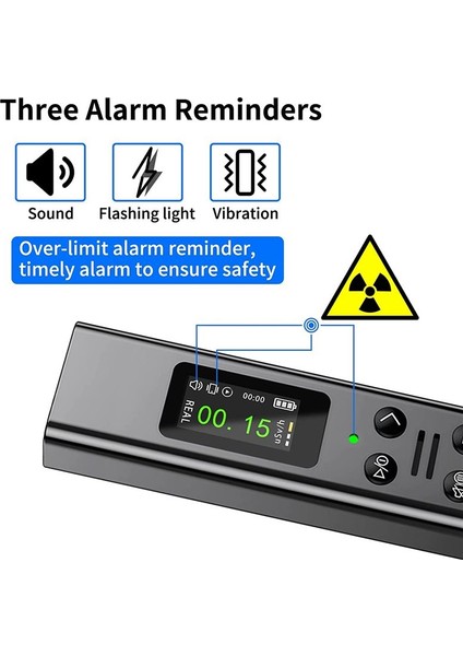 Geiger Sayacı Nükleer Radyasyon Dedektörü - Radyoaktif Dedektör (Yurt Dışından) indirimleri