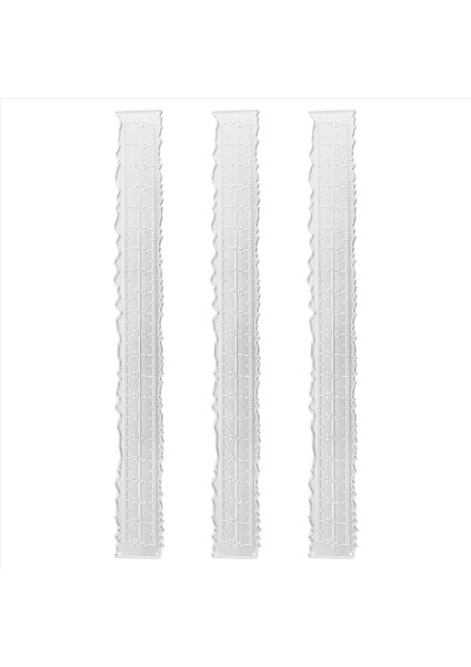 Kart Yapımı Araçları Için 3 Adet 8,4 Inç Metal Düzensiz Kenarlı Cetvel (Yurt Dışından) modelleri