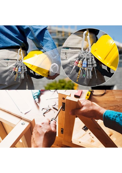 10 Adet 1/4 Inç Altıgen Şaftlı Tornavida Ucu Tutucu Adaptörü (5 Renk) (Yurt Dışından) fiyatları