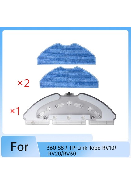 360 S8 / Tp-Link Tapo RV10/RV20/RV30 Için Yedek Paspas Braketi Seti (Yurt Dışından) fiyatları