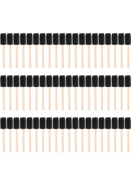 60 Adet Küçük Köpük Boya Fırçası Sünger Köpük Fırça Boyama Seti Ahşap Saplı 1 Inç Boya Fırçaları Çocuklar Için Araçlar Boyama Seti (Yurt Dışından) modelleri