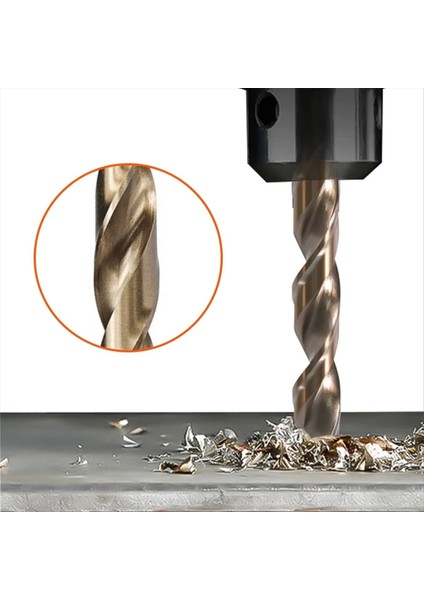 1.0-13MM Kobalt Kaplamalı Matkap Uçları Hss M35 Ahşap Metal Delik Kesici (Yurt Dışından) modelleri