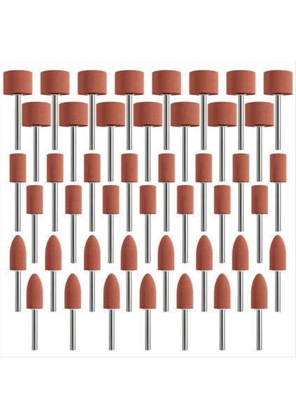 Dremel Döner Alet Için Zımpara Uçları, 3 Şekilli Zımpara Aksesuarları (Yurt Dışından)