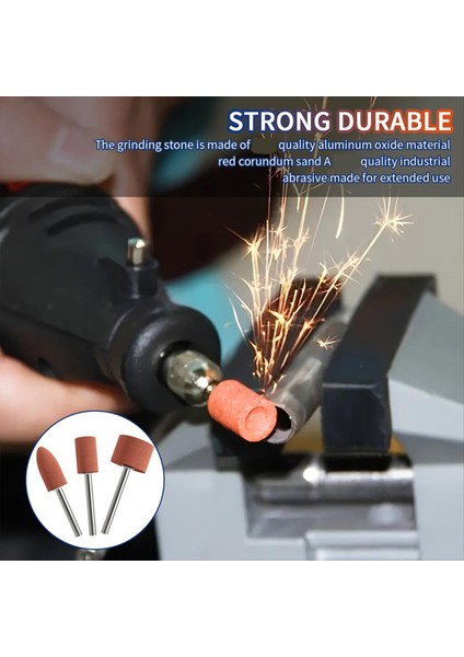 Dremel Döner Alet Için Zımpara Uçları, 3 Şekilli Zımpara Aksesuarları (Yurt Dışından) modelleri