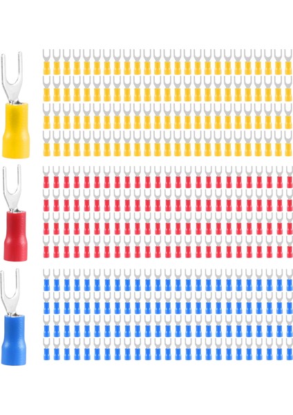 22-16 16-14 12-10 Awg Yalıtımlı Çatallı Kürek U Tipi Sıkma Terminali (Yurt Dışından) fiyatları