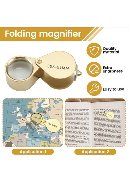 Kuyumcu Göz Büyüteci Cam Lens Büyüteci Ev Işi Için Büyüteç (Yurt Dışından) indirimleri