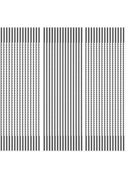 Ahşap Plastik Kesmek Için 45 Adet Düz Uçlu Dekupaj Testeresi Bıçağı Seti 5 Inç (Yurt Dışından)