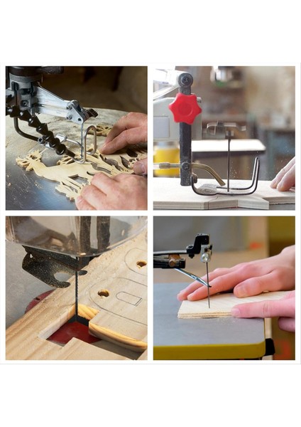 Ahşap Plastik Kesmek Için 45 Adet Düz Uçlu Dekupaj Testeresi Bıçağı Seti 5 Inç (Yurt Dışından) modelleri