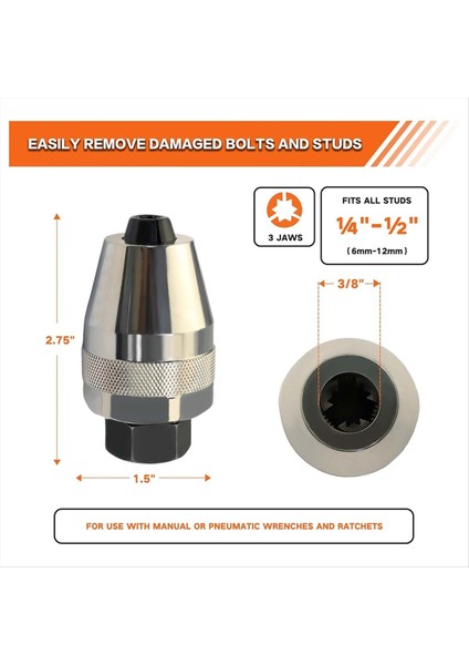 Kırık Cıvata ve Saplama Çıkarma Aleti (Yurt Dışından) modelleri